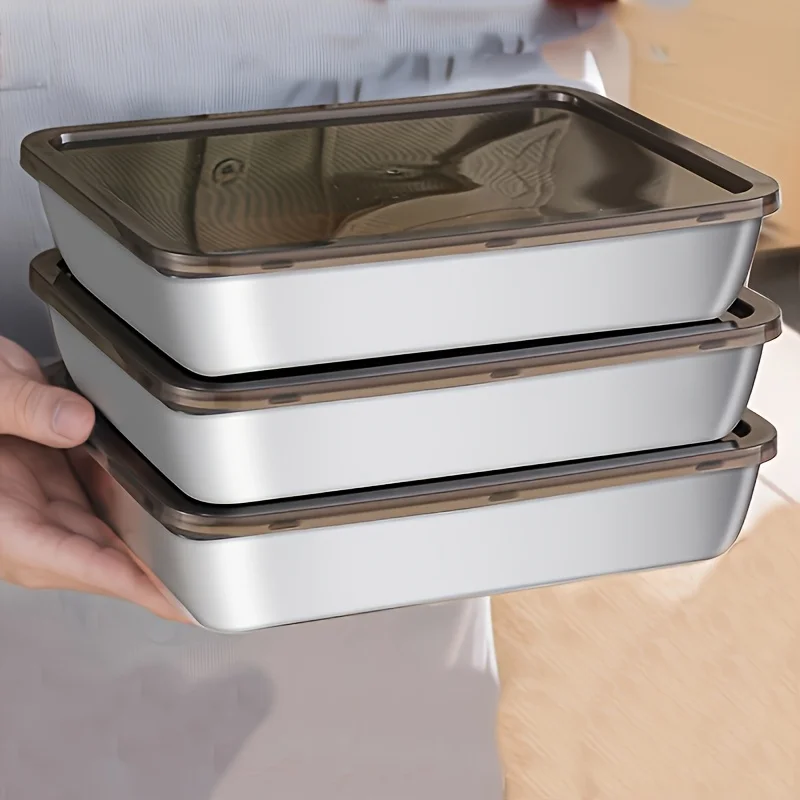 Food Storage With Colander - Conjunto de 5 Peças de Armazenamento