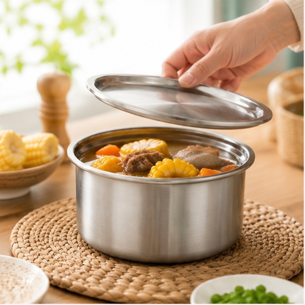 Food Storage With Colander - Tigela Ramekin Aço Inox 304 com