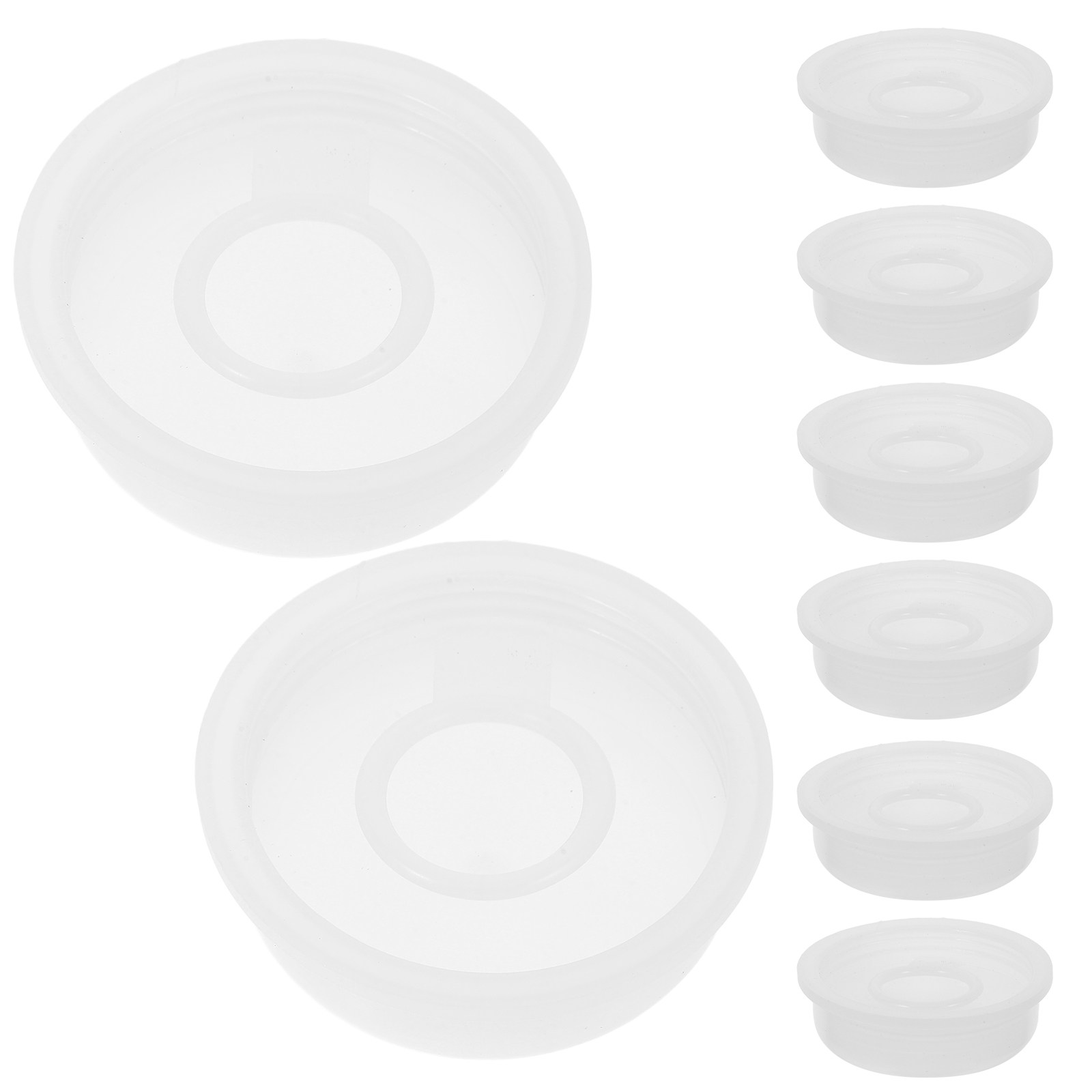 Food Storage Usa - 10 Peças de Tampas Plásticas para