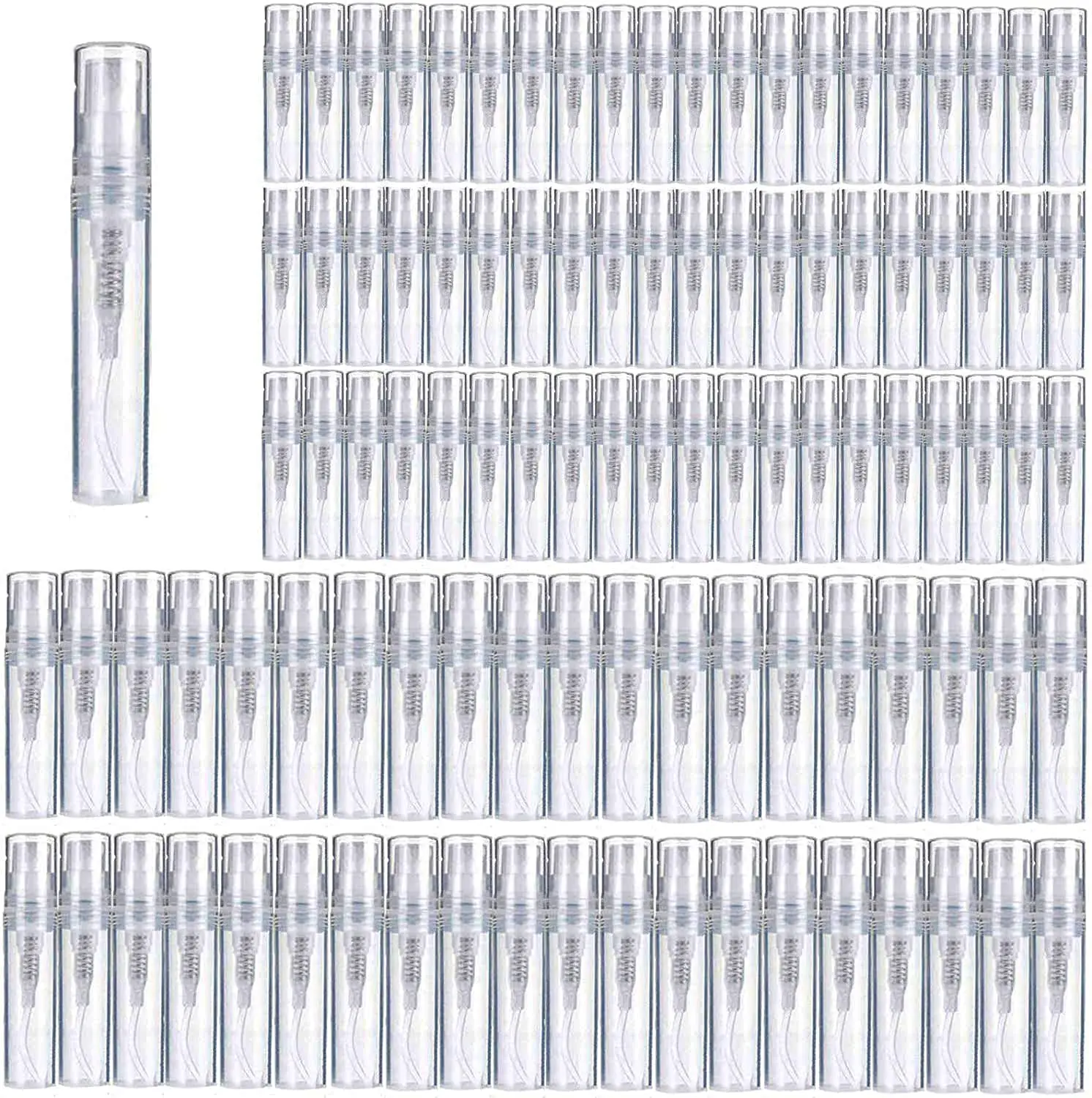 Food Storage Drums - 100 pçs 2ml 3ml 5ml mini