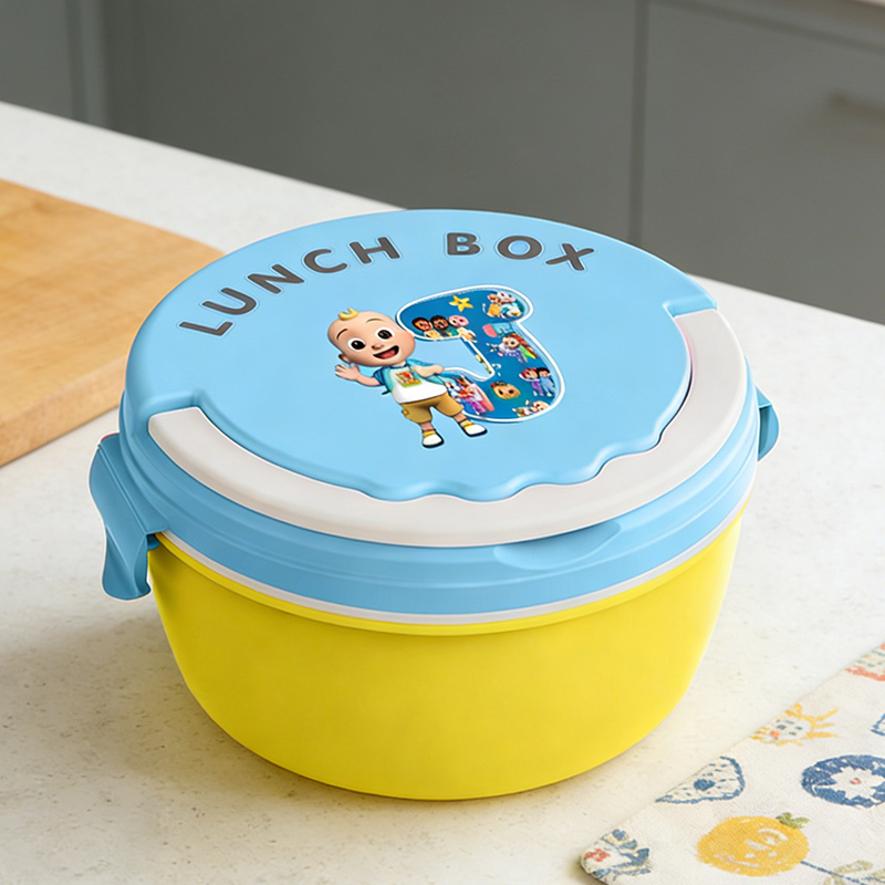 Food Storage Usa - Lancheira Portátil Cocomelon para Meninos, Caixa