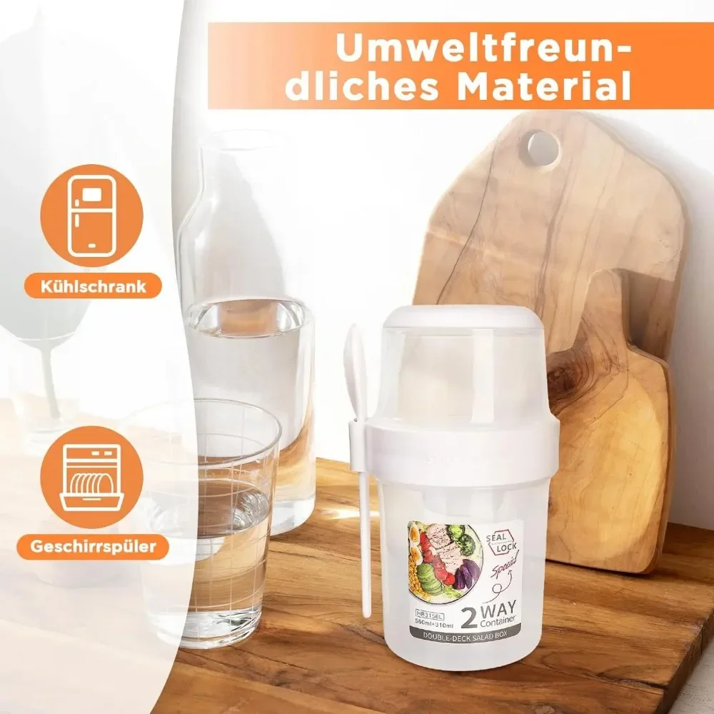 Food Storage With Scoop - Copo de salada copos de café