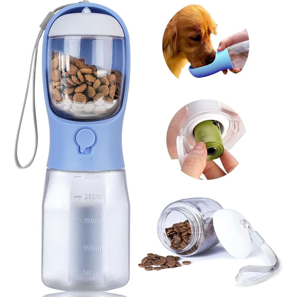 Food Storage Essentials - Garrafa de Água para Cães com