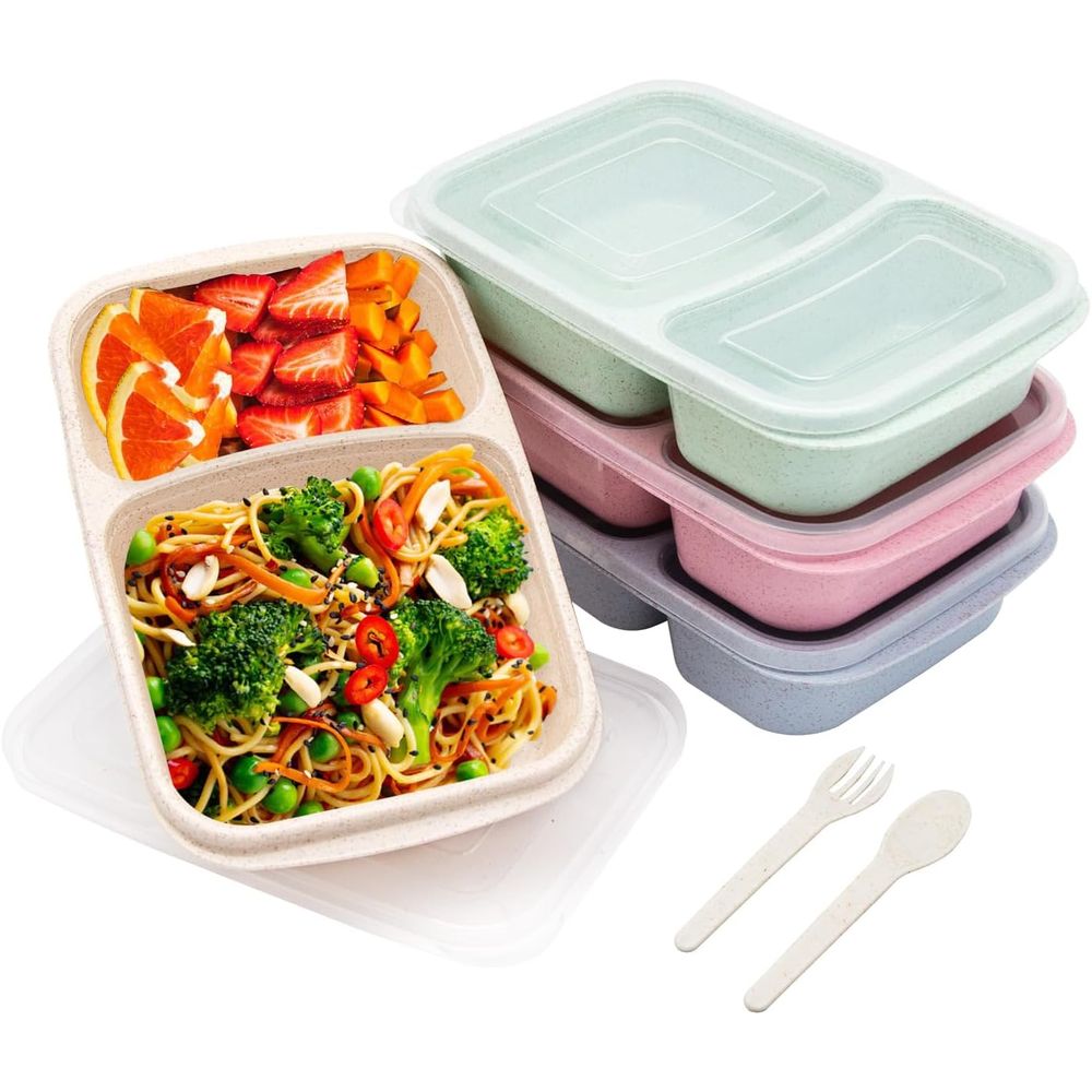 Conjunto de 4 Caixas de Almoço - Storage Food Prep avaliação e preço