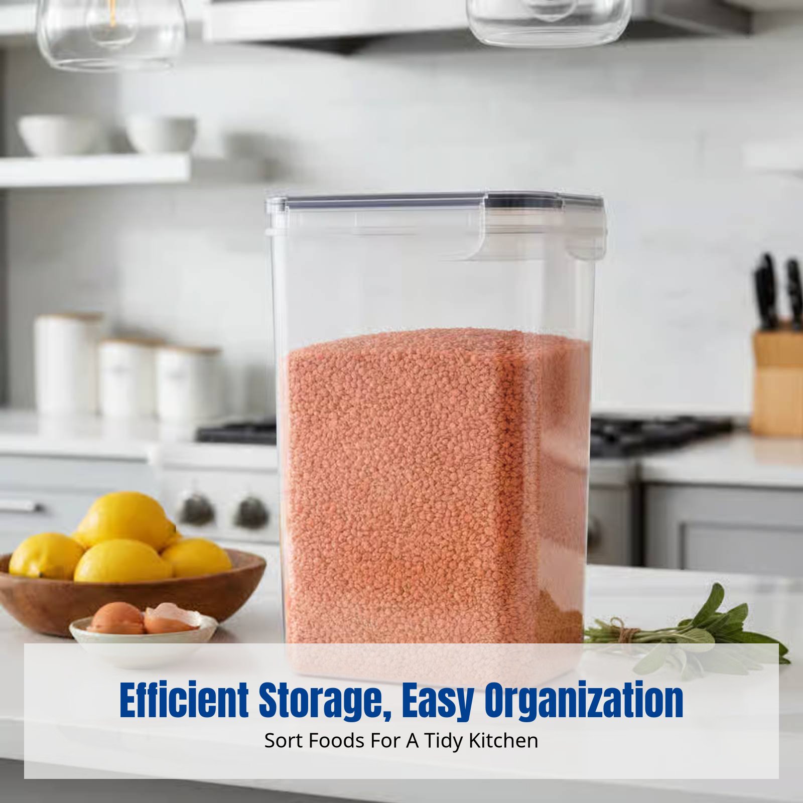 Conjunto de Recipientes Hermét - Food Storage Kitchen avaliação e preço