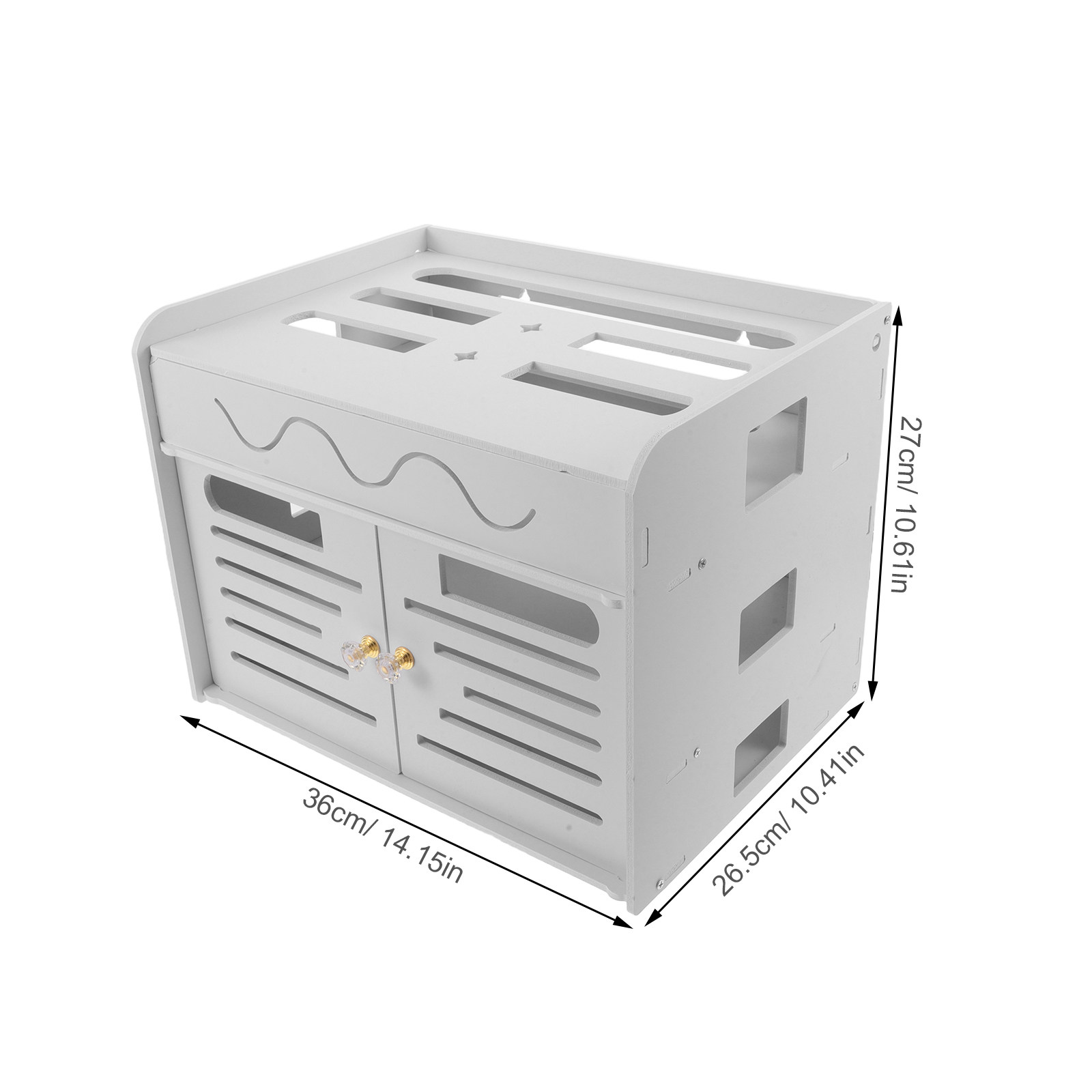 Caixa Organizadora de Roteador - Food Storage Rack avaliação e preço