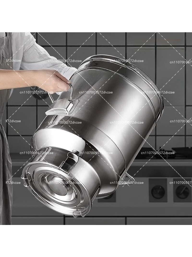 Balde de Leite Selado em Aço I - Food Storage Drums avaliação e preço