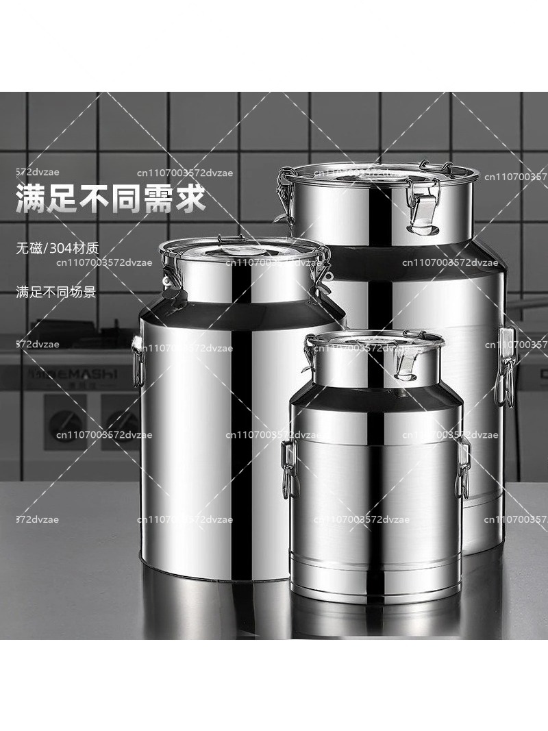 Balde de Leite Selado em Aço I - Food Storage Drums avaliação e preço