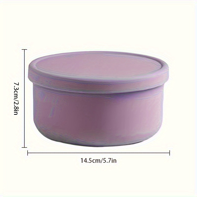 1 pçs silicone redondo tigela  - Food Storage Hot avaliação e preço