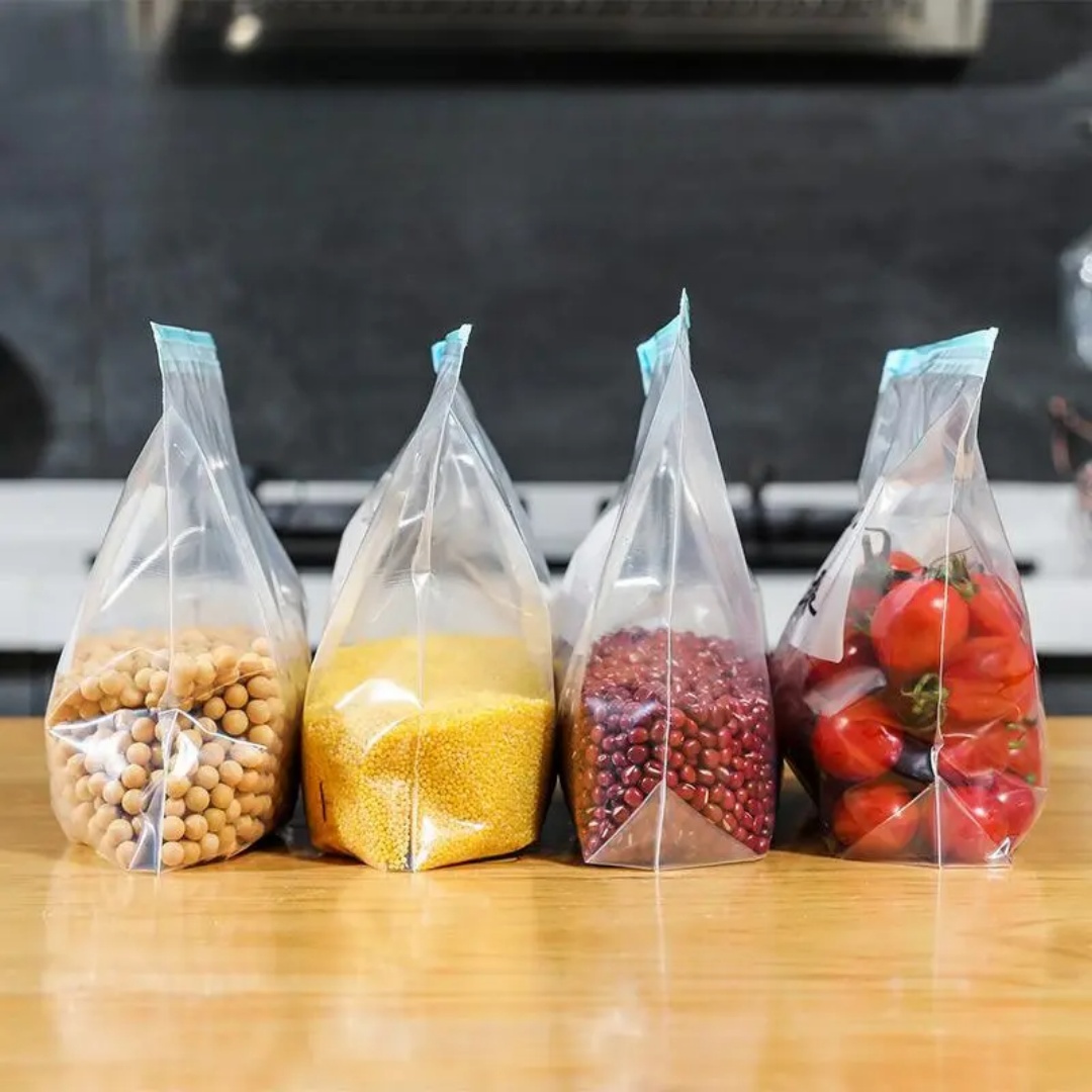 60 sacos reutilizáveis para ge - Food Storage Essentials avaliação e preço