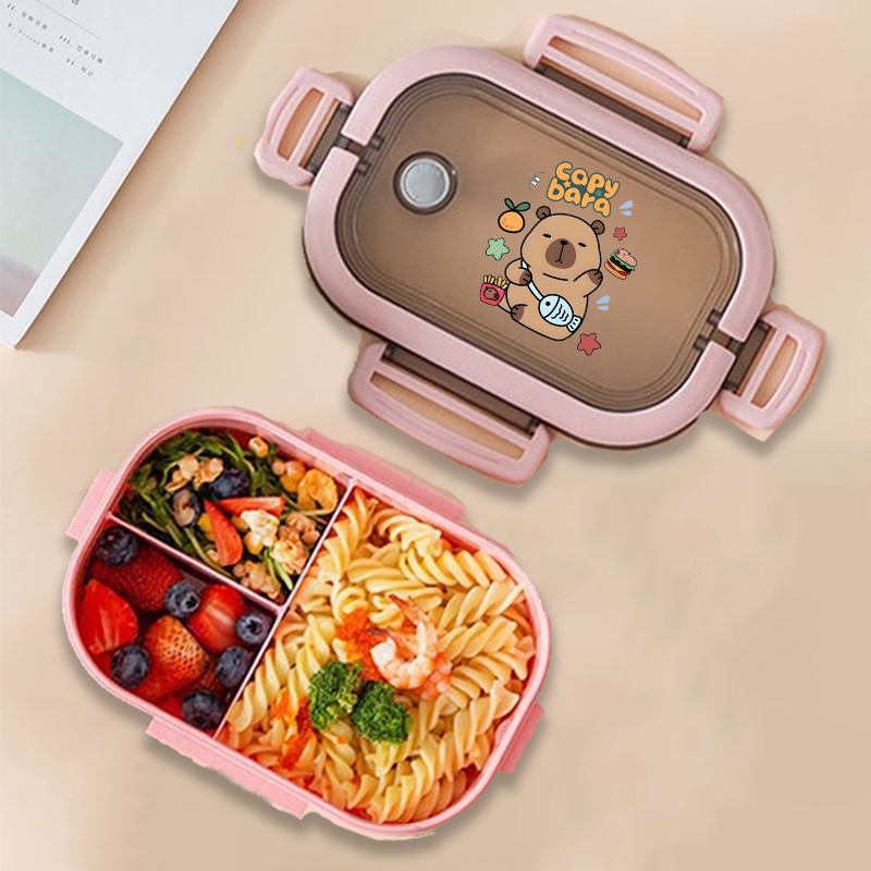 Capivara bento lancheira anime - Food Storage Usa avaliação e preço
