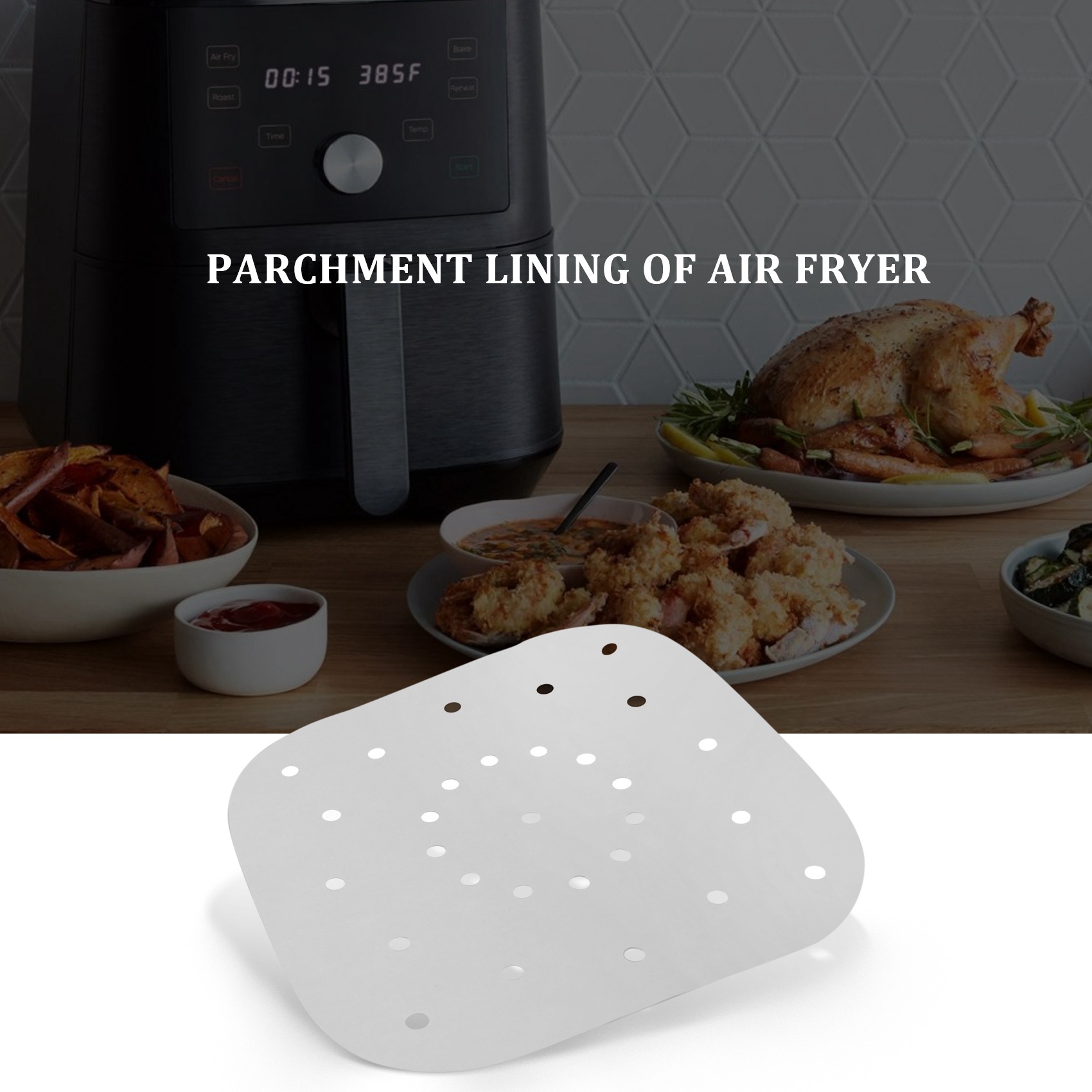Forros de papel pergaminho par - Philips Air Fryer Airfryer Xxl avaliação e preço