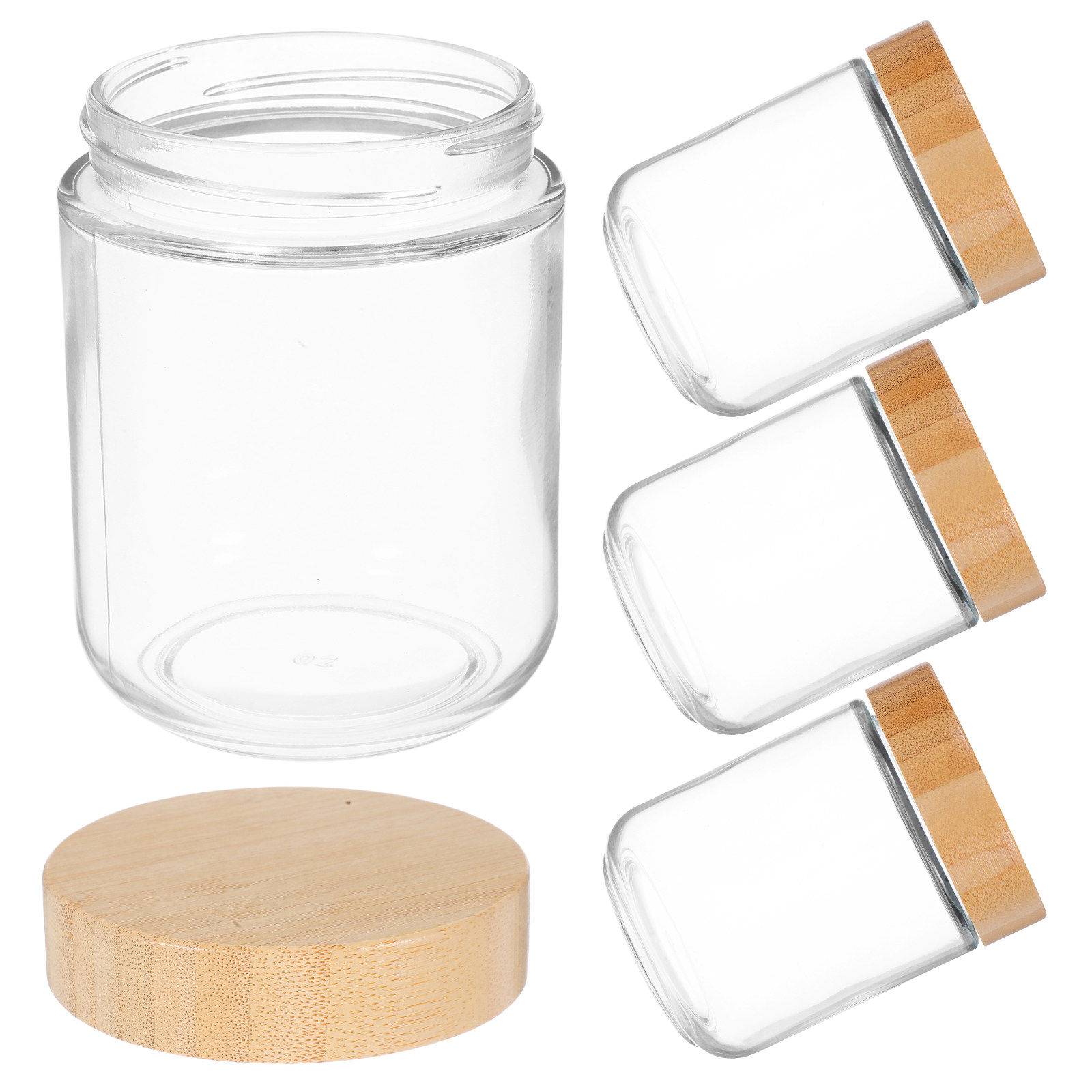 Conjunto de 4 Frascos de Vidro - Food Storage Kitchen avaliação e preço