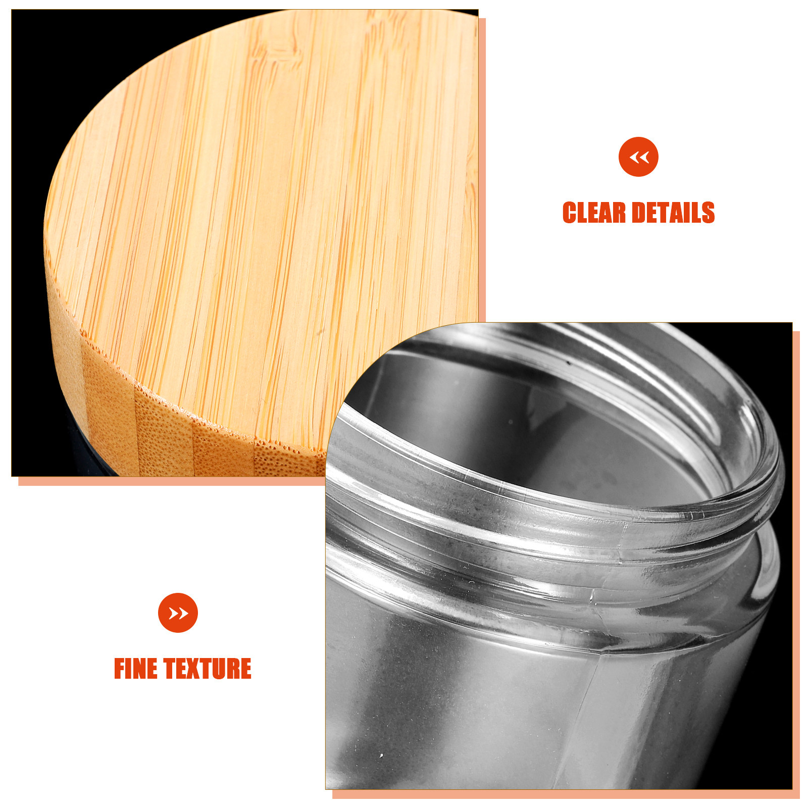 Conjunto de 4 Frascos de Vidro - Food Storage Kitchen avaliação e preço