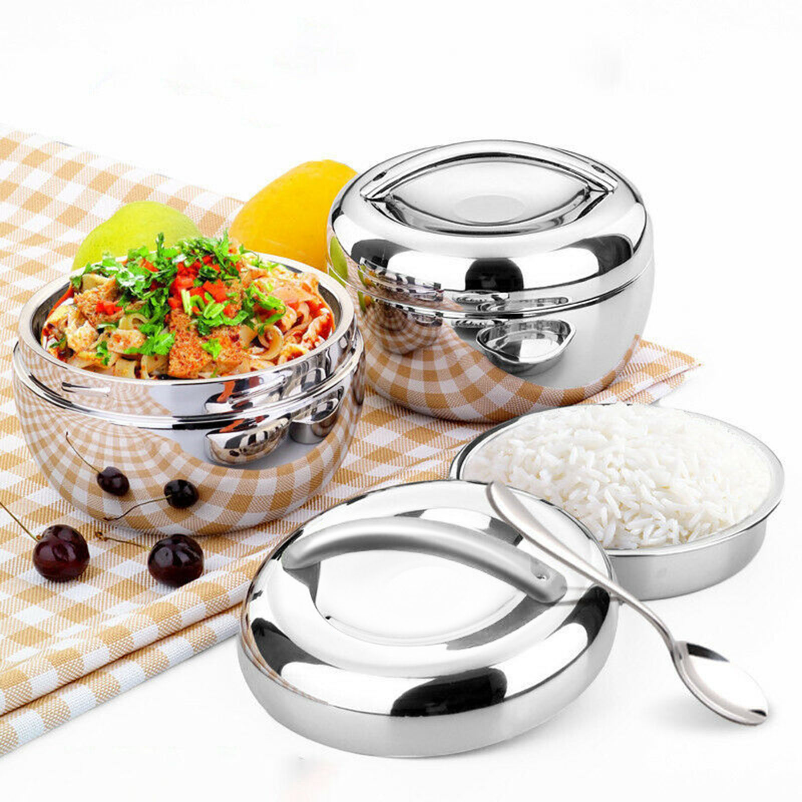 Garrafa térmica isolada de aço - Food Storage Hot avaliação e preço