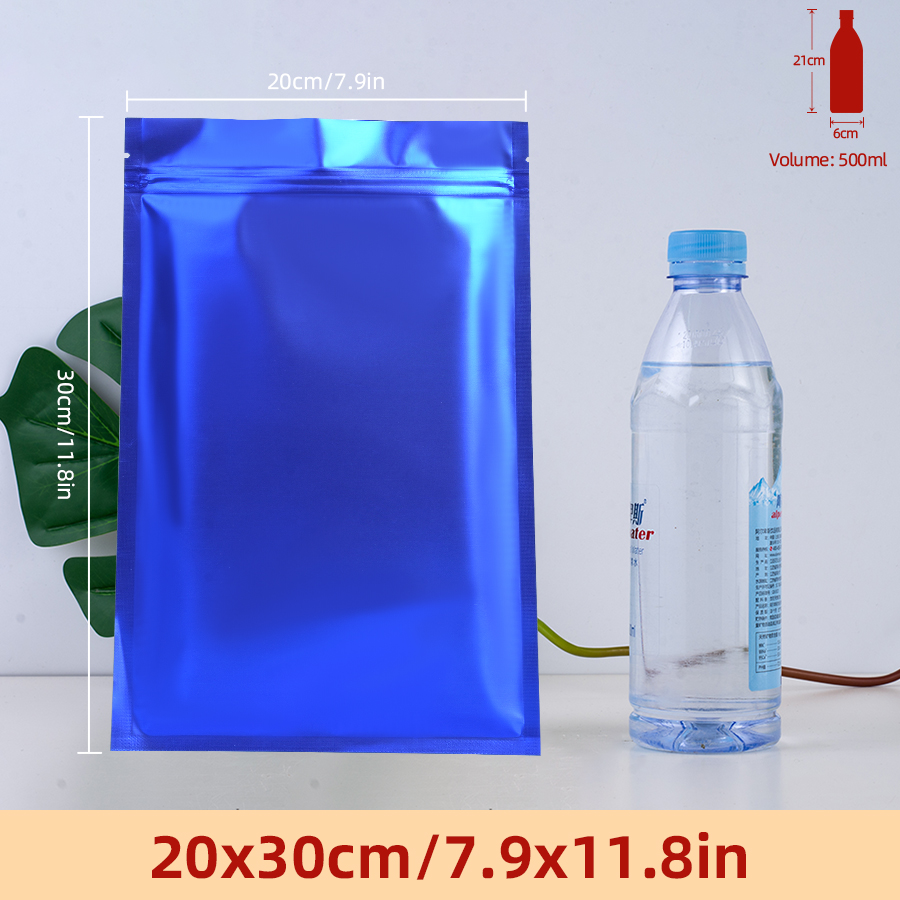 100 unidades de bolsas com zíp - Food Storage Usa avaliação e preço
