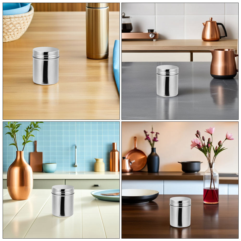 2 Peças de Recipientes de Aço  - Food Storage Kitchen avaliação e preço