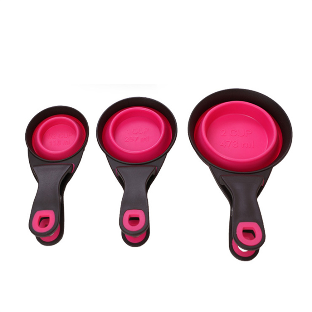 Copo Medidor Portátil Dobrável - Food Storage With Scoop avaliação e preço